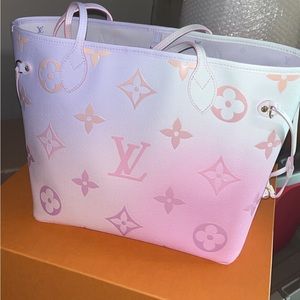 Louis Vuitton Limited Edition Pastel Neverfull
